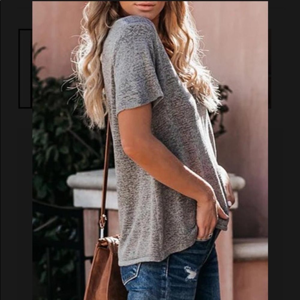 Solid Knit Top - Picture 4 of 5